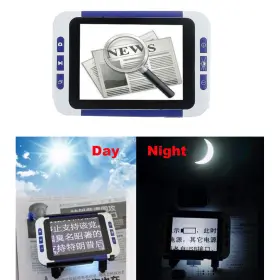 Hfr-805 Eyoyo Digital 2-32x 3.5 Inch Lcd Electronic Low Vision Magnifier Video Photo Reading Aid
