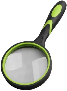 Eb0137 Fantia 50mm 10x Handheld Magnifying Glass Shatterproof Reading Magnifier For Seniors