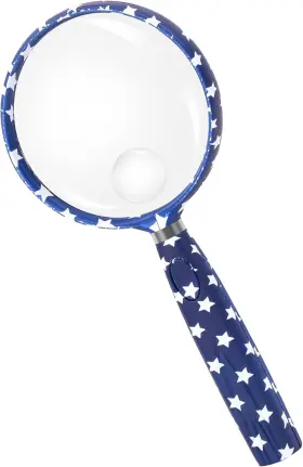 Feosky 313044730797 Handheld Reading Magnifier 10x 30x 75mm Shatterproof Lens No