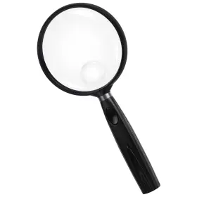 Magnifier-fs-0501-75mm-black Feosky Handheld Reading Magnifier 10x 30x 75mm Shatterproof Lens