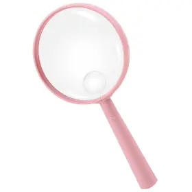 Magnifier-fs-1204-all Feosky Pink02 Handheld Reading Magnifier 10x 30x 75mm Shatterproof Lens Adults