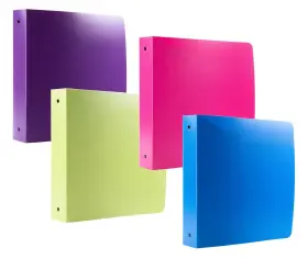 Filexec 711888501526 Ez Comfort 3 Ring Binder 2 Inch Capacity 5 Tabbed Dividers Opaque Letter
