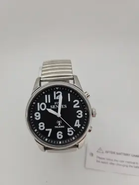 Sens-rctk-p201-14 Five Senses Atomic English Talking Watch For Seniors With Louder Alarm