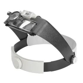 Fosa16w34ixs58 Fosa Headband Magnifier Glasses With Led Light 1.5x 3x 8.5x 10x Head Mount Magnifi