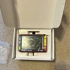880095-007 Freedom Scientific Ruby Xl Hd Portable Video Magnifier Black