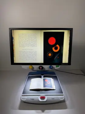 Freedom Scientific 900406-001 Topaz Xl Hd 24 Inch Desktop Video Magnifier Cctv