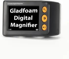 Dm0035b Gladfoam Digital Video Magnifier For Low Vision 3.5-inch Portable Electronic Magnifie