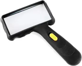 Goodforyou 774980957660 Hand-held Rectangular Magnifying Glass Led Light Magnifier 10x Reading Magn Goodforyou 774980957660 Hand-held Rectangular Magnifying Glass Led Light Magnifier 10x Reading Magn