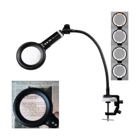 Al001-s5dt02 H Hwatang Ohbig X Madworks 2.3x/5d/100mm Dimming Toning Led Magnifying Glass -