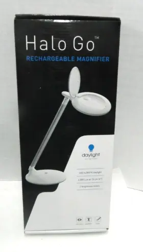 U25201 Halo Go New Daylight Rechargeable Magnifier Lamp
