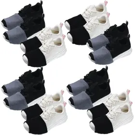 Haysandy Or0172 8 Pairs Dance Shoe Covers Over Shoes Socks For Dancer Women