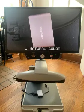 Hd730 Hims Lifestyle Hd Desktop Video Magnifier 24 Inch Lcd Widescreen Color