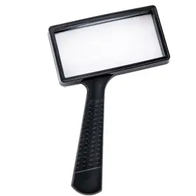 Homegoal 653334189042 Large Rectangular Handheld Magnifying Glass 5x Magnification 4x2inches Handhe