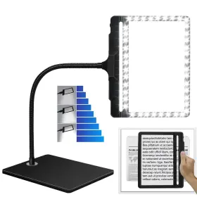 Hqm19b0217fdj Hqgzql 5x Large Magnifying Glass With 42 Led Light And Stand Flexible Gooseneck Mag