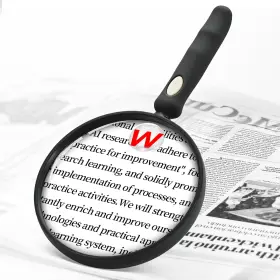 Hqgzql Hqm60260122scfdj02 10x 30x Handheld Magnifying Glass For Reading Upgrade 110mm Large Magnifying