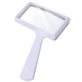 Hqm60b0731scfdj Hqgzql 5x Rectangle Reading Magnifier Large Handheld Magnifying Glass Scratch Resis