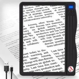 Hqm60h250820fdj Hqgzql 6x 30x Magnifying Glass With Light Rechargeable Handheld Fo
