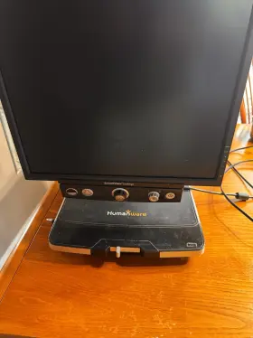 Humanware Svd-100 Low Vision Video Magnifier Reading Aid Black/silver