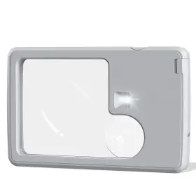 Mg4b-3 Inaepeak Pocket Magnifying Glass With Light 3x 6x Handheld For Readi