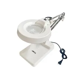 Intbuying 682365834218 110v 15x Table Magnifier Lamp Amplification Led Daylight Bright Magnifying Gl