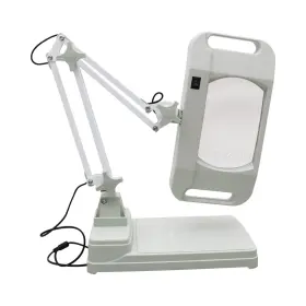 Intbuying 748497525452 110v 10x Table Magnifier Lamp Amplification Led Daylight