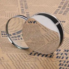Ipenny 037642619805 Mini Magnifying Glass 20x Folding Pocket Magnifier With Metal Protective Case