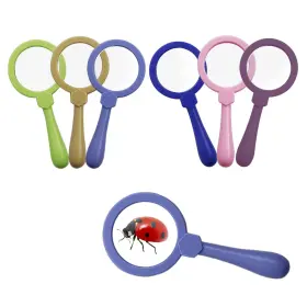 Irchlyn-hy032 Irchlyn Magnifying Glass For Kids Handheld Magnifier Plastic Hand Le