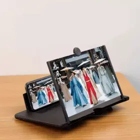 Kemani Screen202601f12in 12 Inch Screen Magnifier 3d Hd Mobile Phone Projector Enlarger F