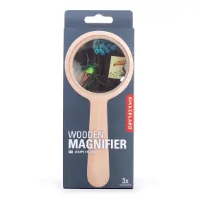 Mg58 Kikkerland 612615072862 Wooden Magnifier