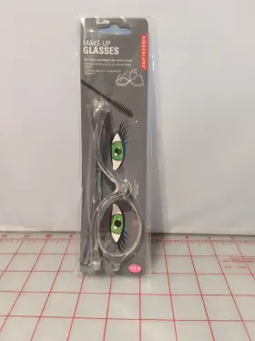 Mg06 Kikkerland Magnifying Flip Lens Makeup Glasses