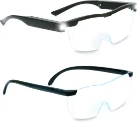 Lltwoluvrr 711181439786 Magnifying Glasses With Light Led Rechargeable Head Magnifier Anti-blu