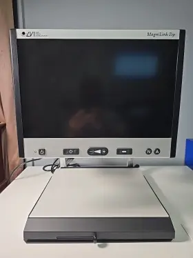 Fhd13-a Low Vision International Lvi Magnilink Zip Video Magnifier 17 Inch Tft Widescreen