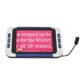 Luqeegfps321whmc-13 Luqeeg Portable Digital Magnifier 2 32x Magnification Electronic Reading Aid For Fa