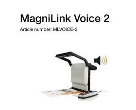 Mlvoice2-a1b1 Lvi Magnilink Voice 2 Reading Machine For Low Vision
