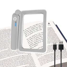 Wl2005-00-0 Lvjing Magnifying Glass With Light Reading Gifts Rechargeable Led Page Magnifier Ch