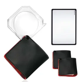 M Magdepo 426909651434 6x Small Pocket Size Folding Magnifier 1.75 Inch Acrylic Magnifying Lens