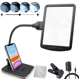 M Magdepo 426909652127 4x Gooseneck Magnifying Lamp Lighted With 28 Smd Leds Table Desktop Standing