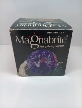 Lgm89 Magnabrite Magnifier Light Gathering Box And Bag 3.5 Inch