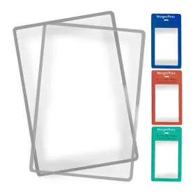 Magnipros 794168561779 2 Pack Large Full Page 3x Premium Magnifying Sheet Fresnel Lens 7.5 X 10.5