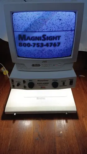 C-13311 Magnisight Mse-b14 Magni Sight Explorer Ac14-sl With Jvc Tv Monitor - Teste Works