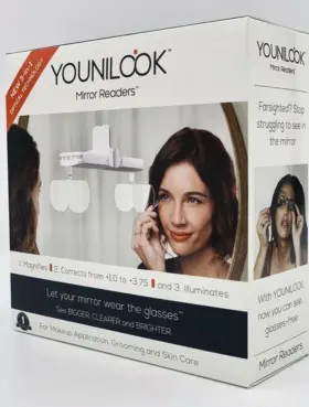 Michael Todd 811573030000 New Beauty Younilook Mirror Readers Magnify 1.0 To 3.75 Make Up