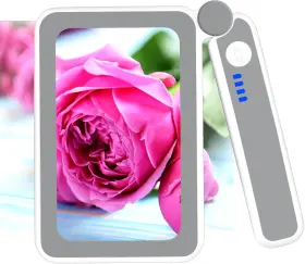 Milerong 711181105520 Magnifying Glass For Reading With Light Rechargeable Anti-glar