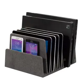 Mobilevision 814074017518 Executive Dark Gray Device Organizer For Smartphones Tablets And Laptops 7