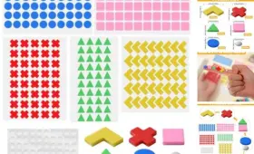 Molain 5225dmrj3821 250 Pcs Bump Dots For Visually Impaired Low Vision Aids Assorted