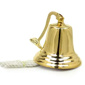 B007cnp4iq Nagina International 8 Inch Nautical Brass Maritime Ship Bell