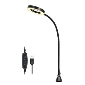 Newacalox 738629689770 Led 3x Magnifier Flexible Gooseneck Lamp Strong Magnet B