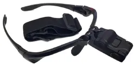 Noveltools 028841191503 Headband Magnifier Jewelry Visor 4 Multi Lens Glasses Head Loupe Binocu