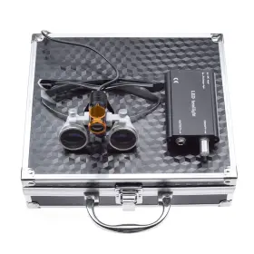 Nski Nski-008-3.5x 3.5x Loupes Magnifying Glasses 5w Lamp Belt Clip Type With Filter Alum