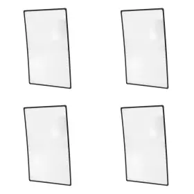 Nuhikap I750135584 4x Reading Support Sheet Magnifier Magnifying Glass 3-zoom Black