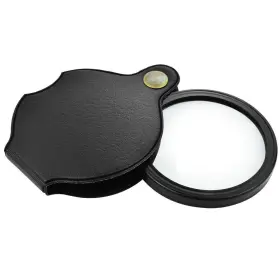 Nydotd 742297916250 6x Mini Pocket Magnifying Glass Folding Magnifier Loupe With Rotating